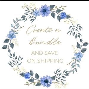 Free shipping on bundles of three or more!